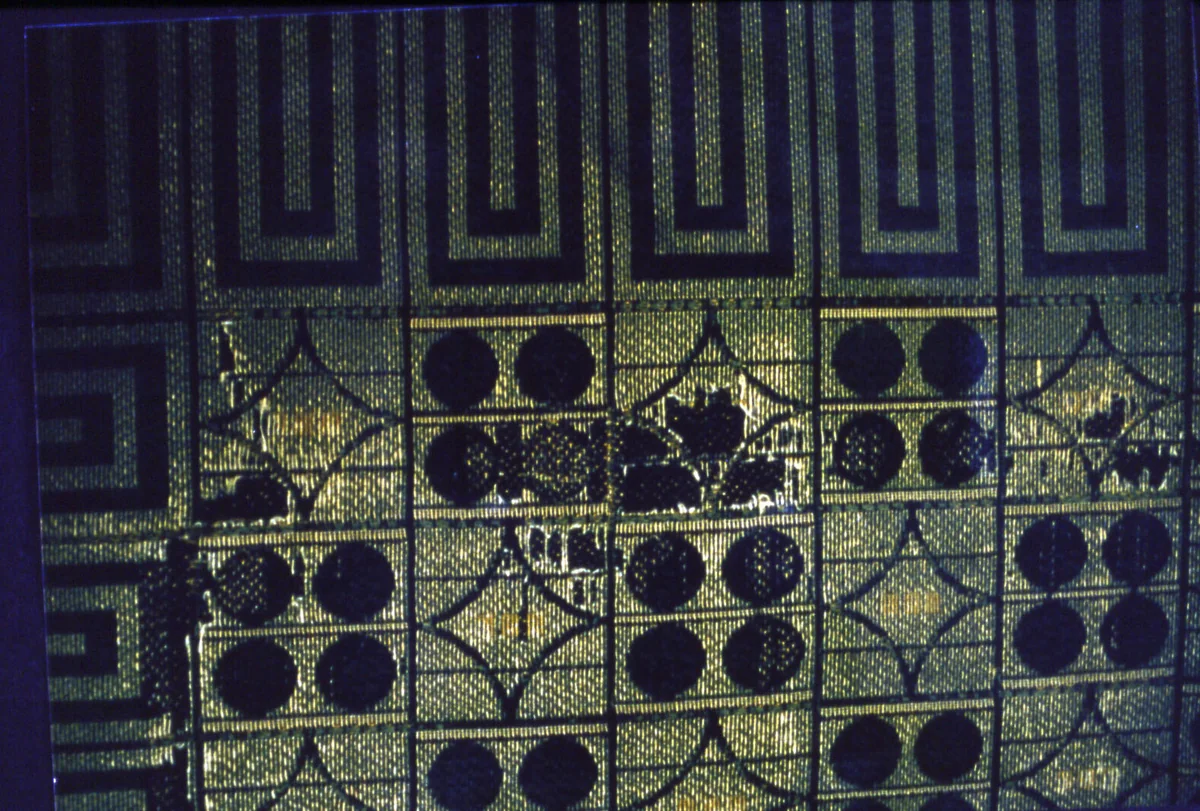 Tablecloth by Johan Backhausen, textile, 1850-1905