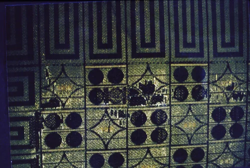 Tablecloth by Johan Backhausen, textile, 1850-1905