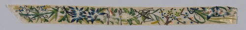 Trimming by Han-Chinese, textile, 1850-1900