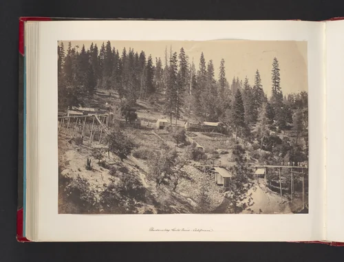 Dardanelles Gold Mine California by John Thomson, photograph, 1865