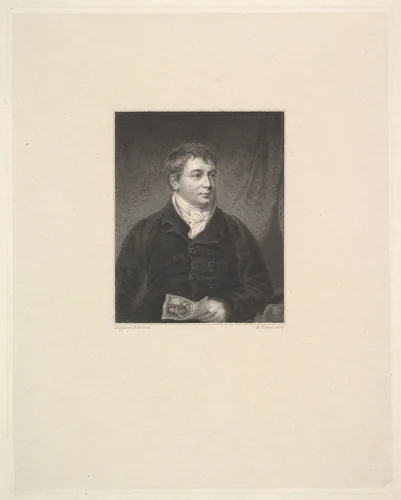 Portrait of Robert Graves, Printseller by Robert Graves, print, 1827