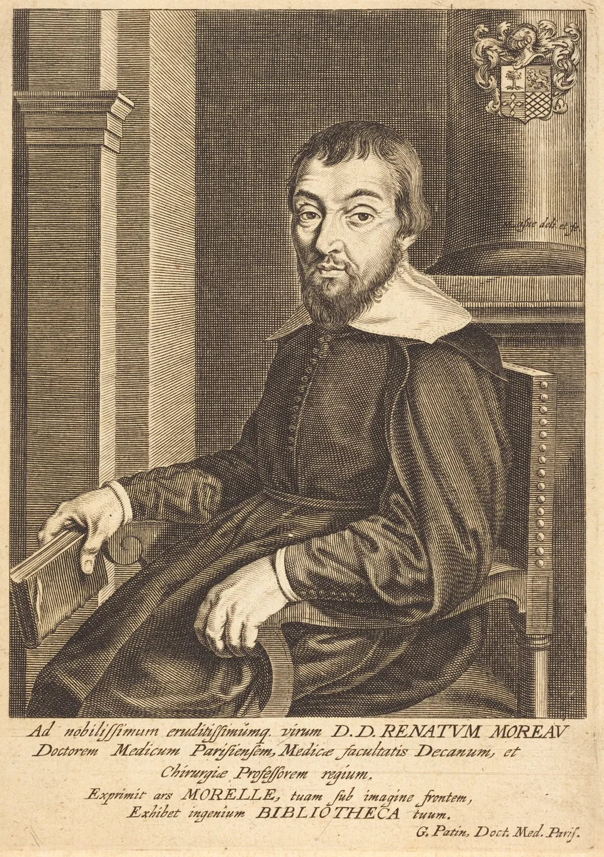 René Moreau by Michel Lasne, print, 1590-1667