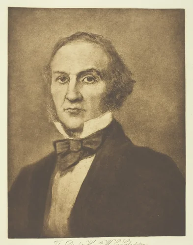 The Right Honourable W.E. Gladstone, M.P. by Henry Herschel Hay Cameron, print, 1888-1898