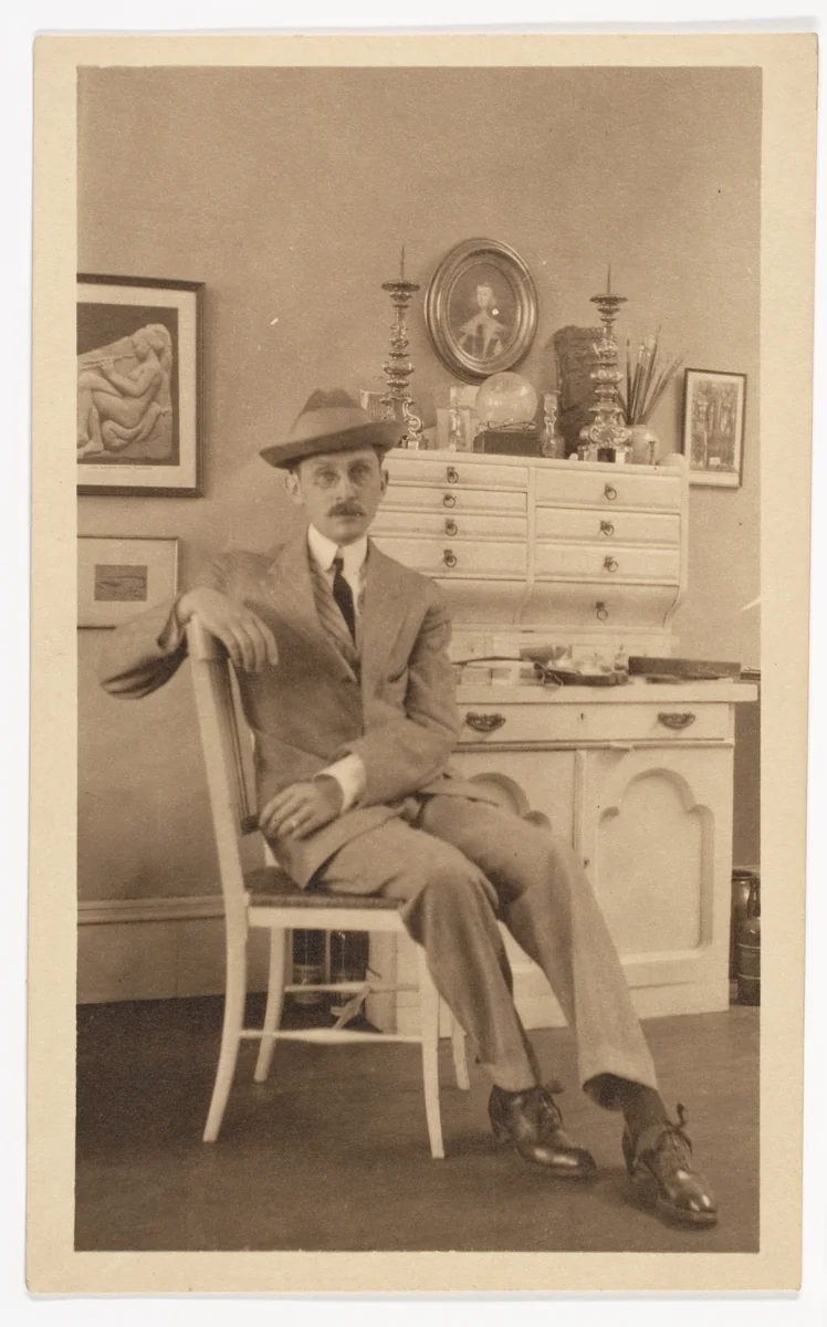 Morton Schamberg by Morton Schamberg, photograph, 1910-1914