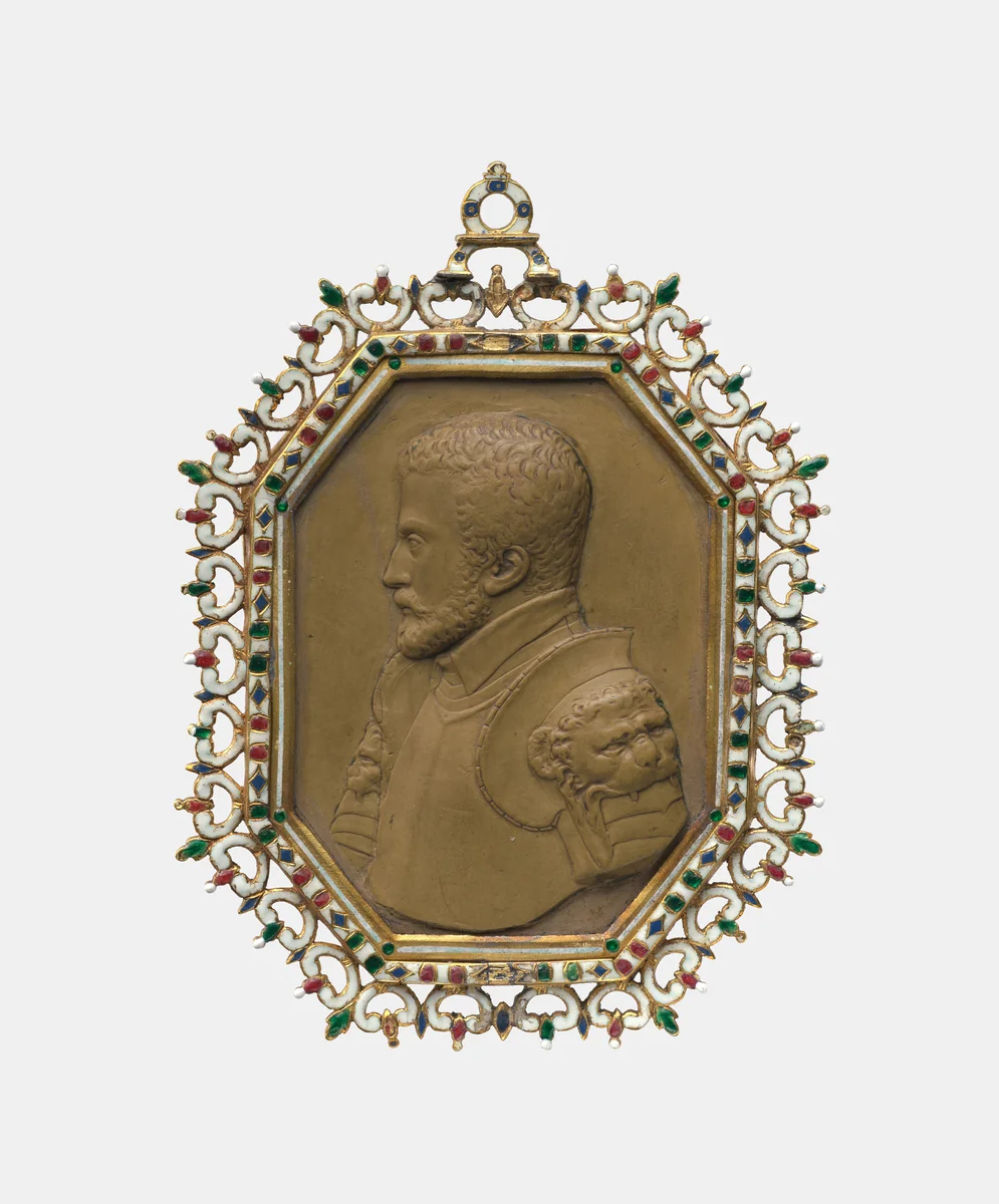Unknown Nobleman, possibly Cosimo I de' Medici, 1519-74; married 1539 to Eleonora de Toledo; Duke of Florence 1537-69, Grand Duke of Tuscany 1569-74 by Unknown, metalwork, 1500-2000