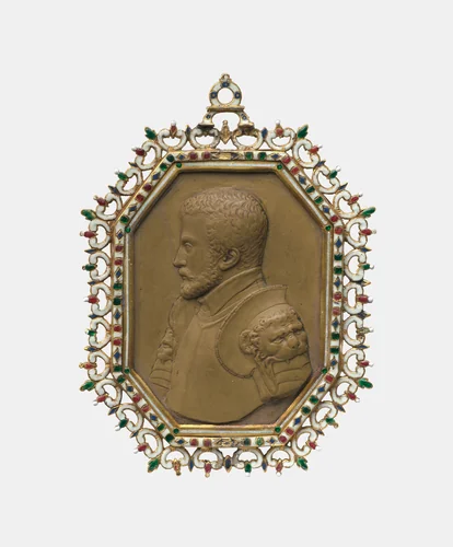 Unknown Nobleman, possibly Cosimo I de' Medici, 1519-74; married 1539 to Eleonora de Toledo; Duke of Florence 1537-69, Grand Duke of Tuscany 1569-74 by Unknown, metalwork, 1500-2000