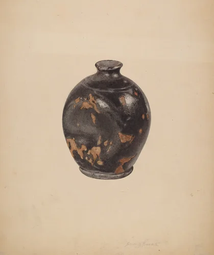 Jug by Sydney Roberts, index of american design, 1940