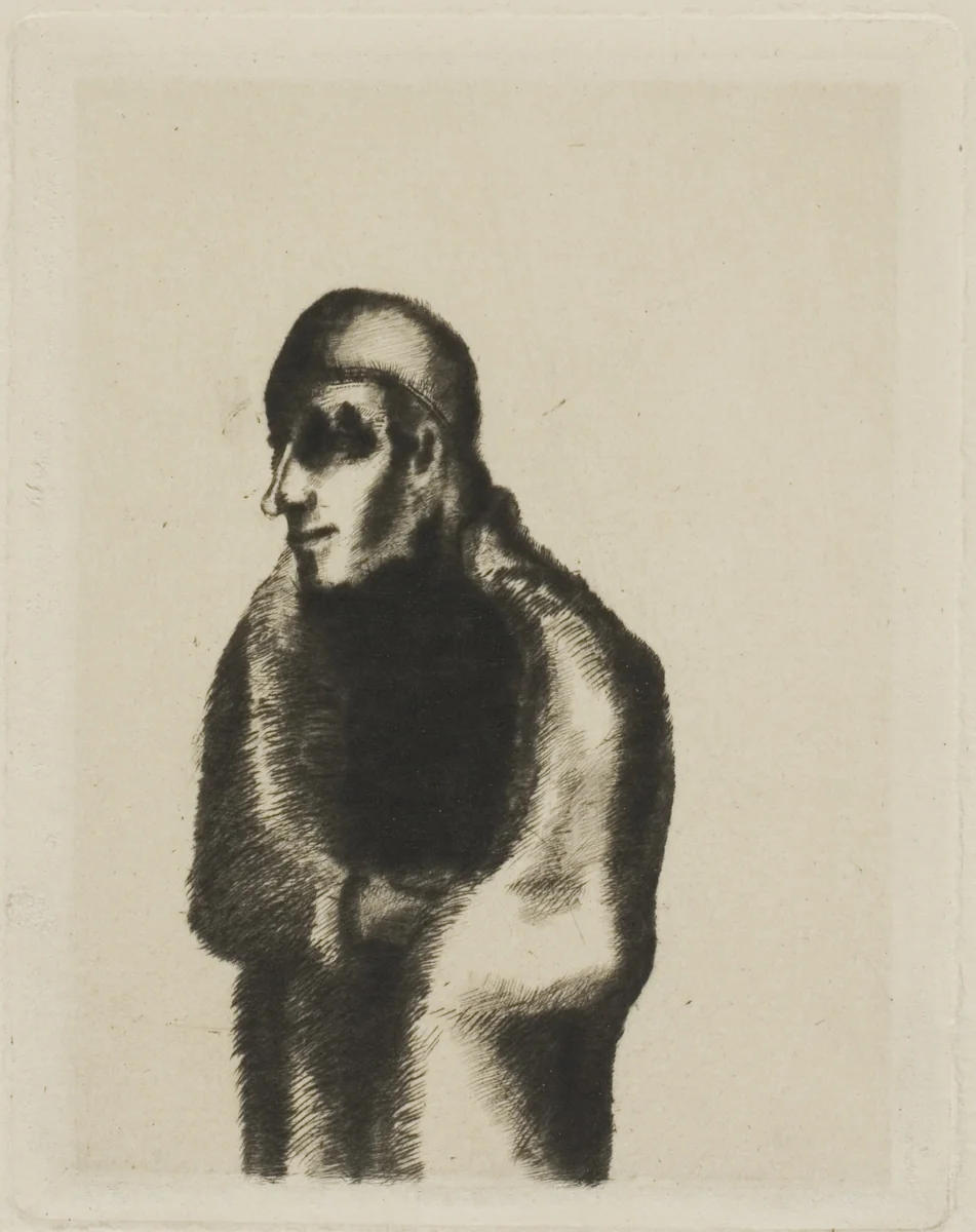 Little Prelate by Odilon Redon, print, 1888