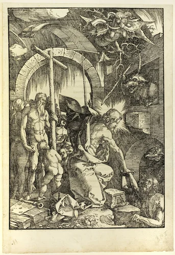 The Harrowing of Hell, from The Large Passion by Albrecht Dürer, print, 1510