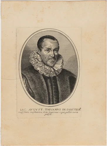 Jacques Auguste de Thou by Unknown 19th Century, print, 1800-1899