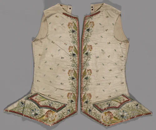Waistcoat by France, textile, 1750-1800