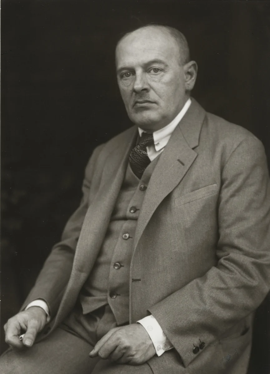 Philosopher [Max Scheler] by August Sander, photograph, 1925