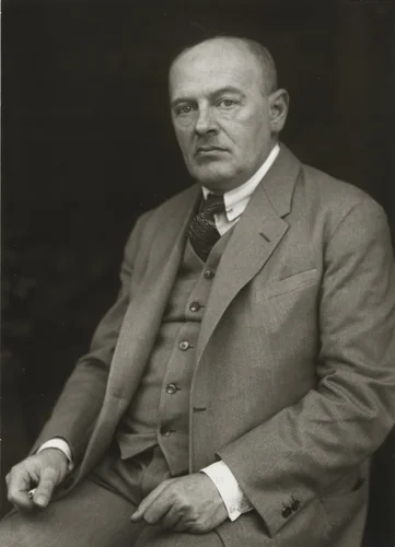 Philosopher [Max Scheler] by August Sander, photograph, 1925