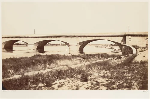 Durance, Viaduc by Edouard Baldus, photograph, 1855-1859