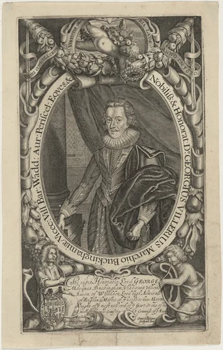 George Villiers, First Duke of Buckingham by Simon van de Passe, print, 1595-1647