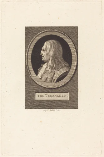 Thomas Corneille by Augustin de Saint-Aubin, print, 1805