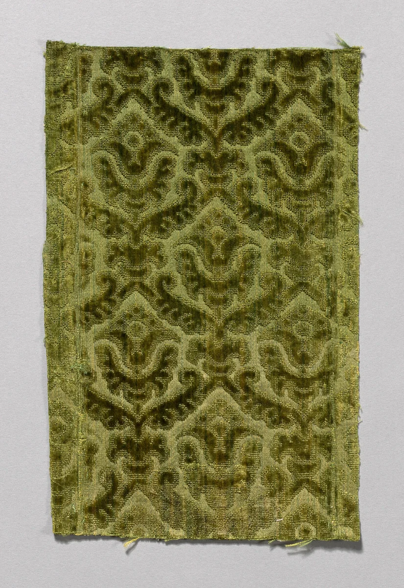 Fragment by Italy, textile, 1600-1650