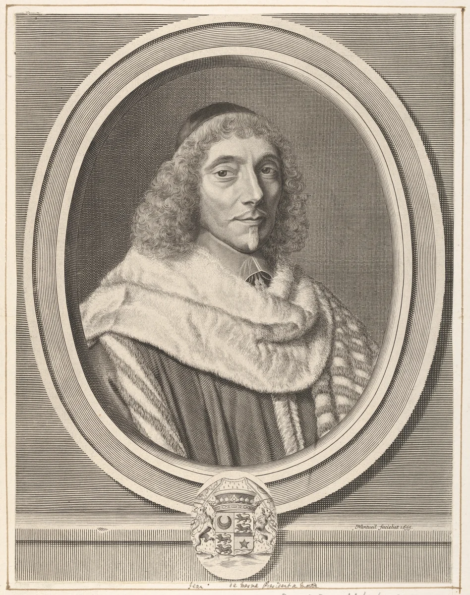 Jean-Antoine de Mesmes by Robert Nanteuil, print, 1655
