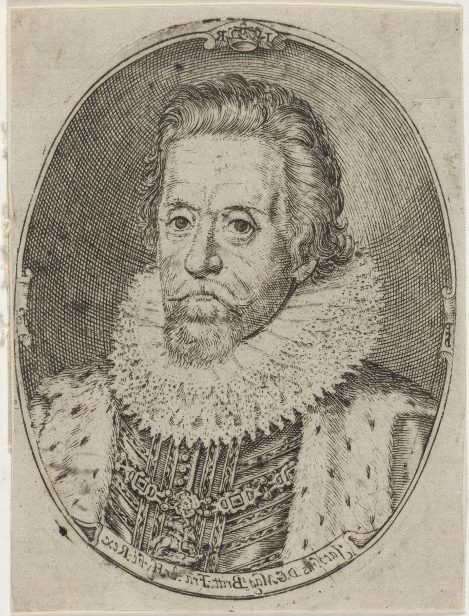 James I, King of England by Simon van de Passe, print, 1595-1647