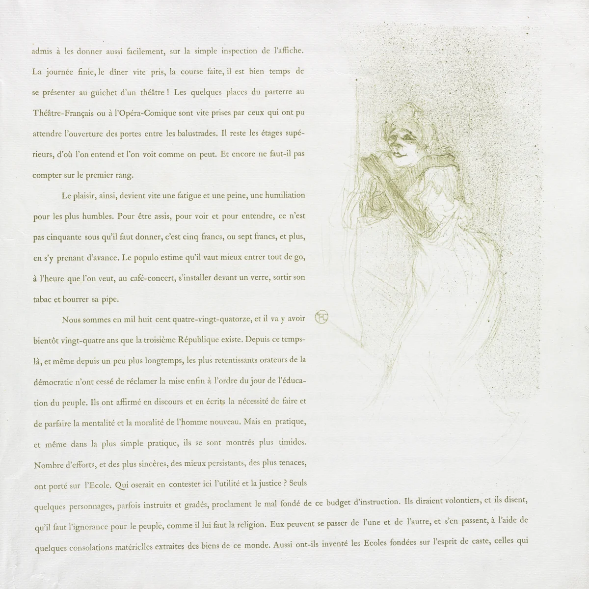 Yvette Guilbert-French Series: No. 5 by Henri de Toulouse-Lautrec, book, 1894