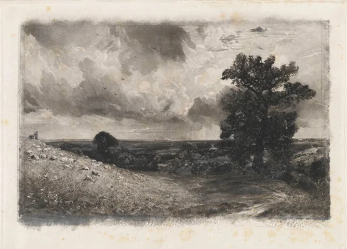 Noon by David Lucas; John Constable, print, 1830