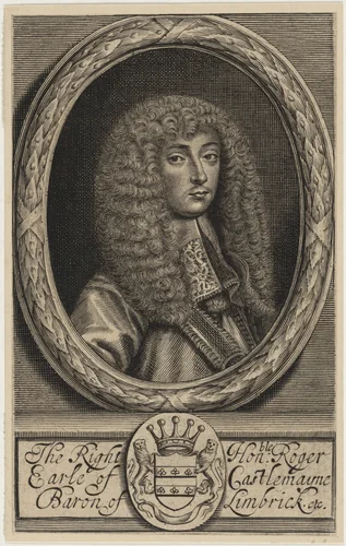 Roger Palmer, Earl of Castlemain by William Faithorne, print, 1671
