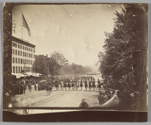 [Grand Army Review, Washington, D.C.] by Alexander Gardner, photograph, 1865