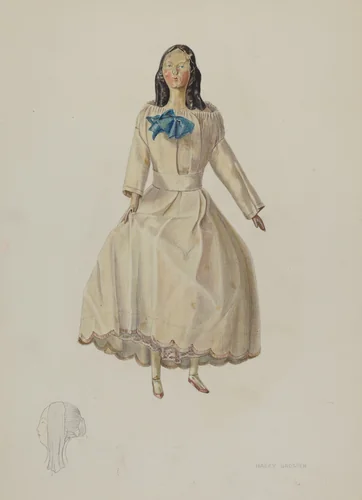 Doll by Harry Grossen, index of american design, 1938