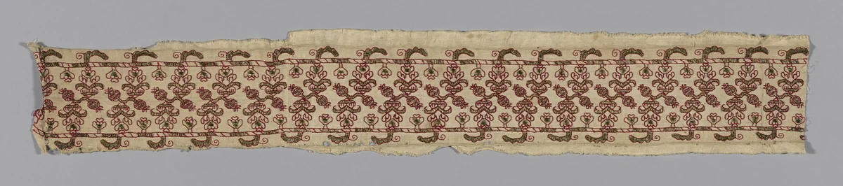 Border by Italy, textile, 1601-1700