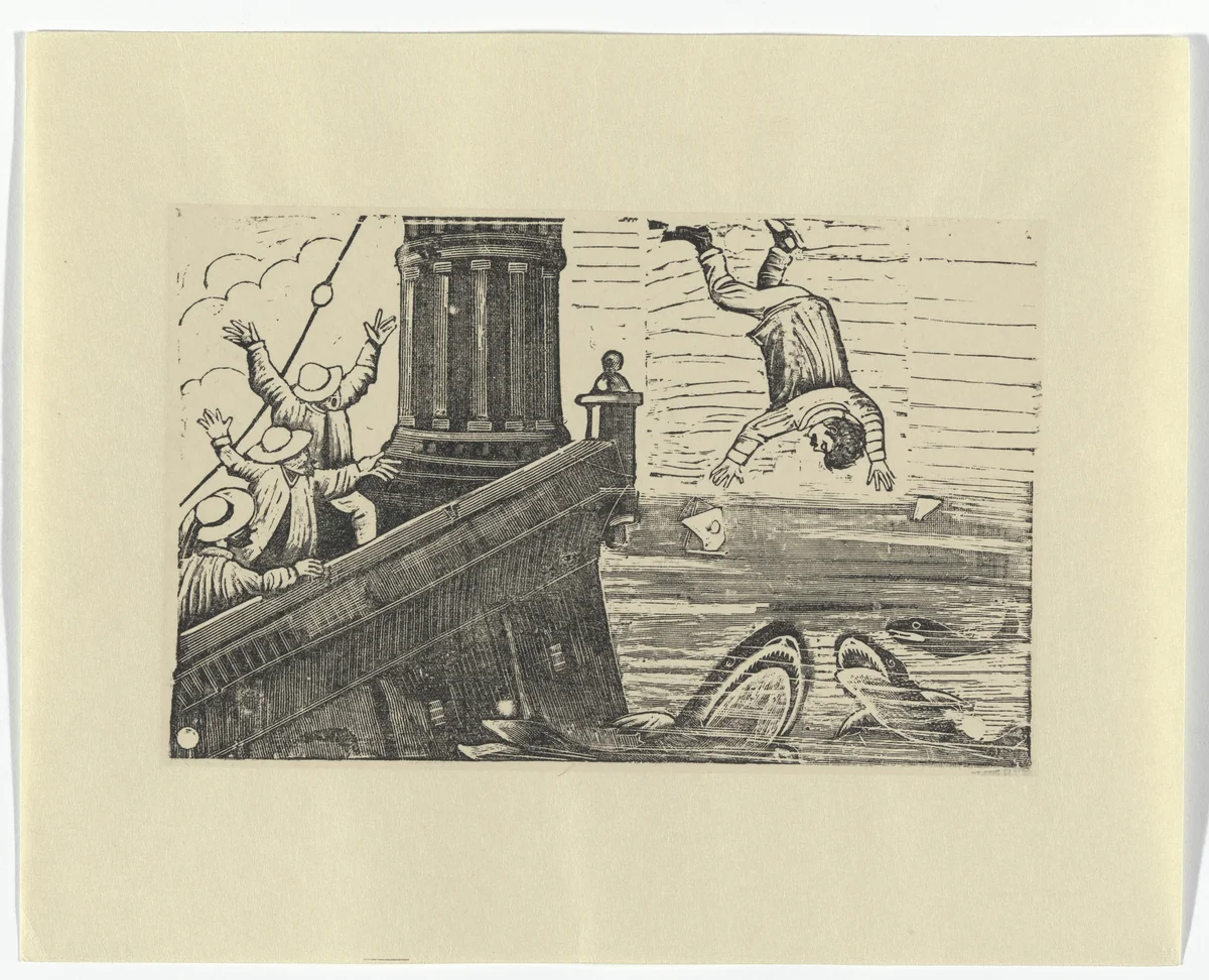 Ballad of San Juan de Ulúa (Corrido: San Juan de Ulúa) by José Guadalupe Posada, print