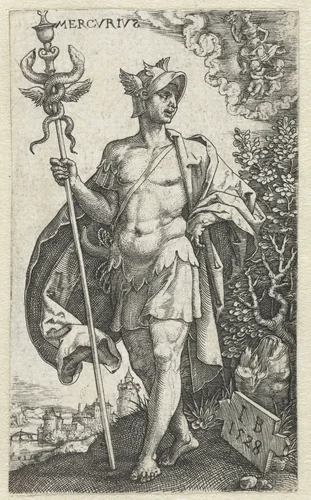 Mercurius by Unknown, print, 1528