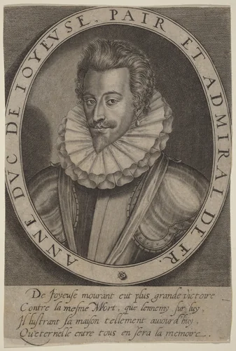 Anne, duc de Joyeuse by Thomas de Leu, print, 1560-1620
