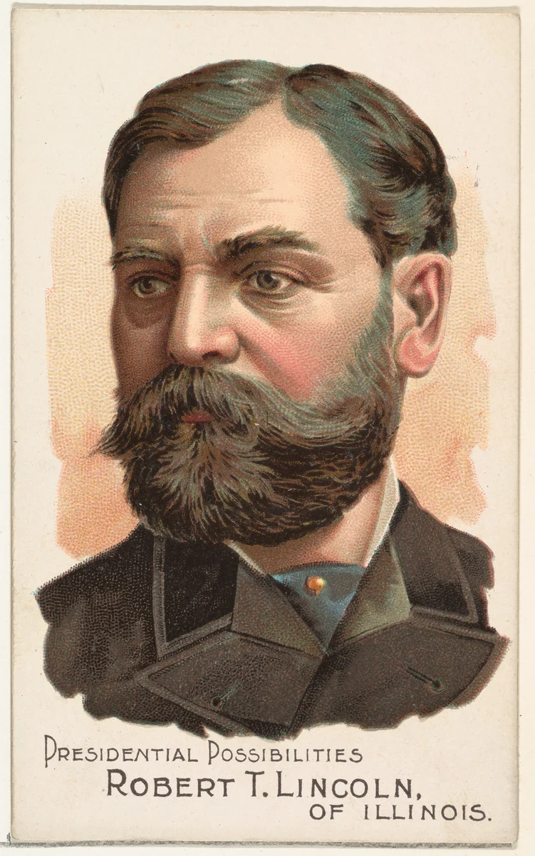 Robert T. Lincoln of Illinois, from the Presidential Possibilities series (N124) issued by Duke Sons & Co. to promote Honest Long Cut Tobacco by W. Duke, Sons & Co., print, 1888