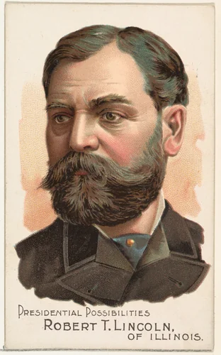 Robert T. Lincoln of Illinois, from the Presidential Possibilities series (N124) issued by Duke Sons & Co. to promote Honest Long Cut Tobacco by W. Duke, Sons & Co., print, 1888