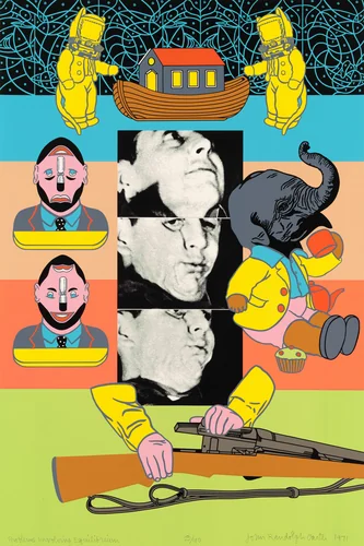 Problems Involving Equilibrium by John Randolph Carter, portfolio, 1971