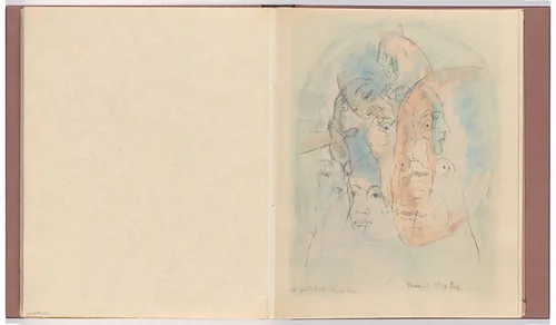 Le poid de la lumière (The Weight of the Light) from Le Peseur d'âmes (The Weigher of Souls) by Francis Picabia, illustrated book, 1931