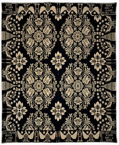Coverlet by James Alexander, artwork, 1828