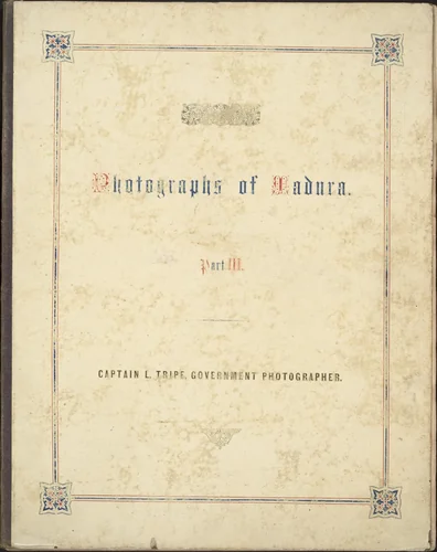 Photographic Views in Madura, Part III by Linnaeus Tripe, book, 1858