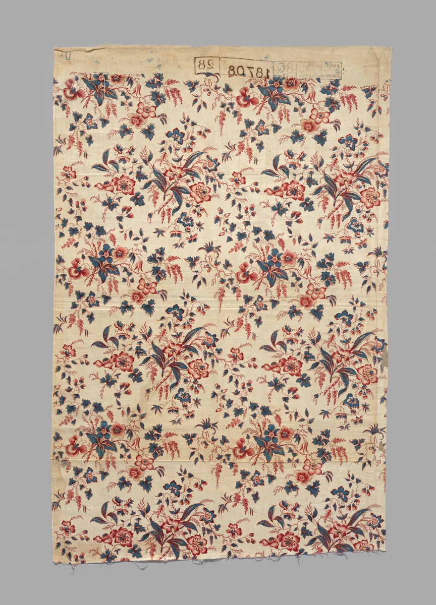 Piece by John Lowe & Co., textile, 1825-1835