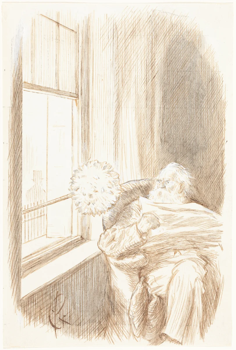 "Oh, Tax 'em by all means!" by Charles Samuel Keene, drawing, 1888