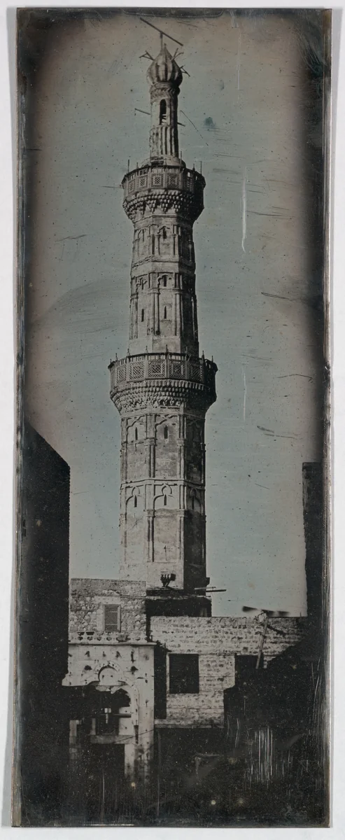 Grand Minaret, Alexandria (73. Alexandrie. 1842. Grand Minaret.?) by Joseph-Philibert Girault de Prangey, photograph, 1842