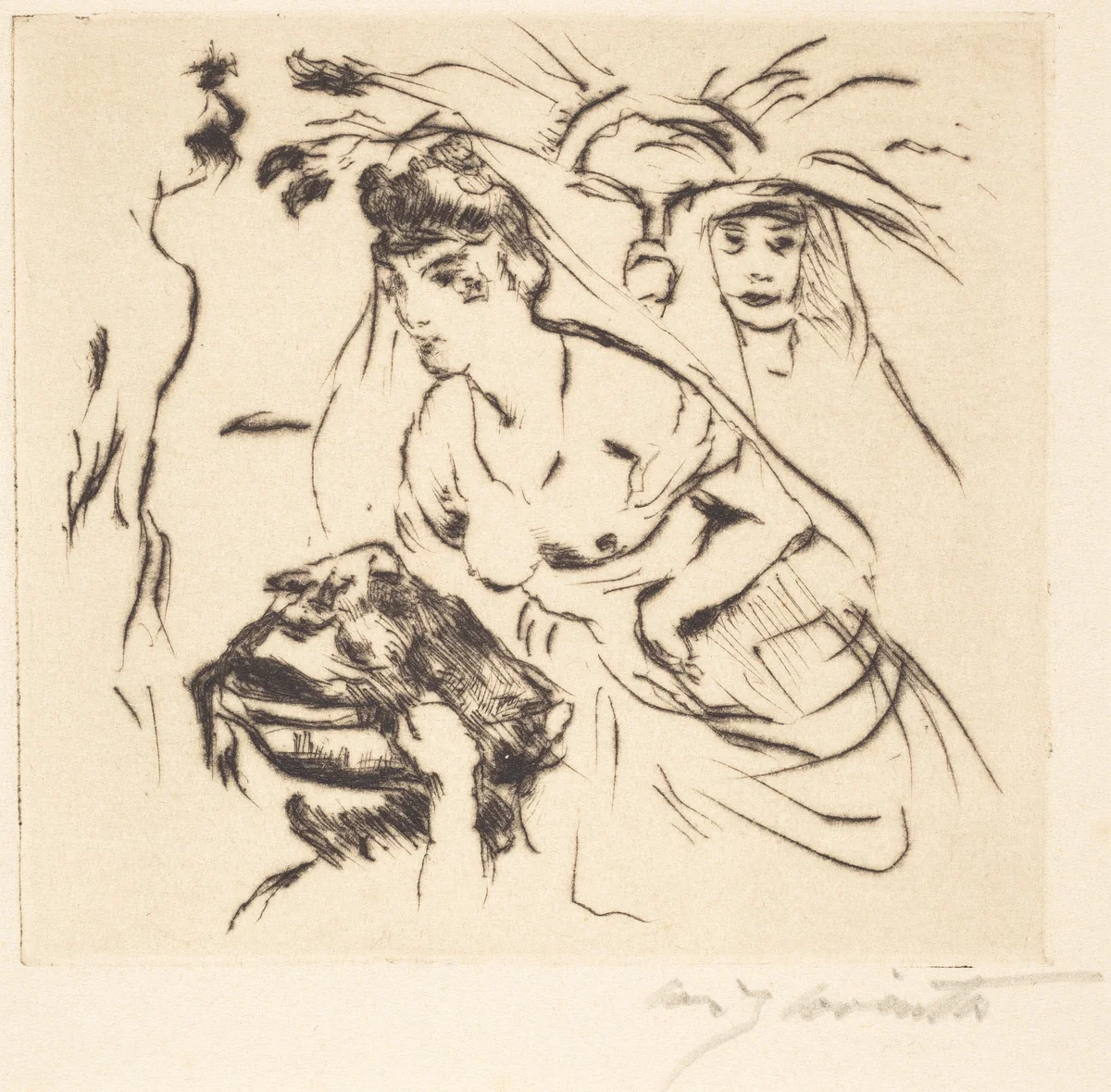 Salome by Lovis Corinth, print, 1916