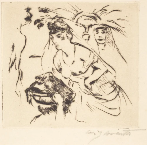 Salome by Lovis Corinth, print, 1916