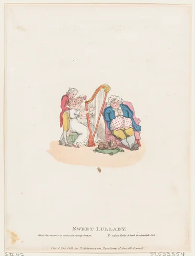 Sweet Lullaby by Thomas Rowlandson, print, 1803