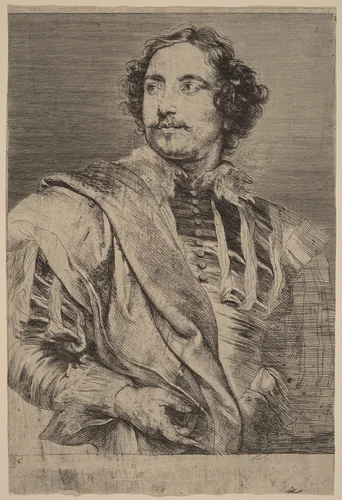 Paulus Pontius by Anthony van Dyck, print, 1626-1641