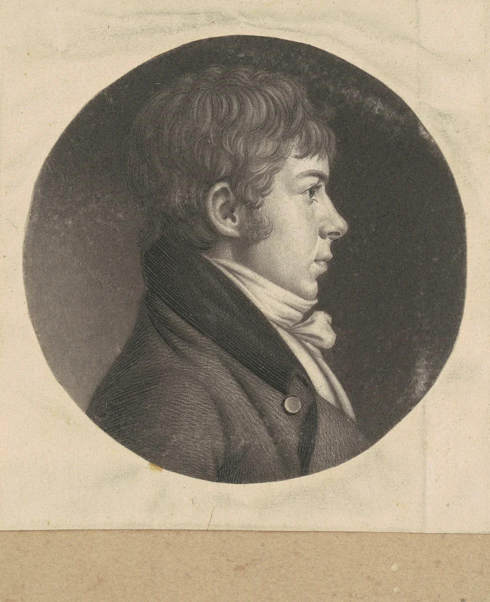 Philips by Charles B. J. Févret de Saint-Mémin, print, 1798-1803