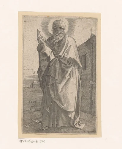 Heilige Paulus by Unknown, print, 1565-1644