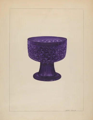 Sugar Bowl by John Dana, index of american design, 1937