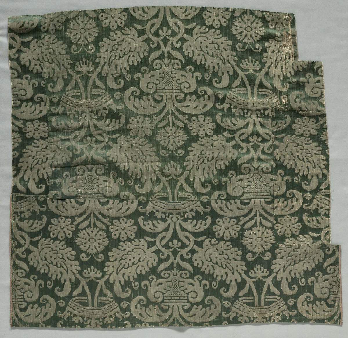 Two Lengths of Textile by Unknown, textile, 1500-1599