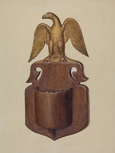 Match Case for Wall by Howell Rosenbaum, index of american design, 1938